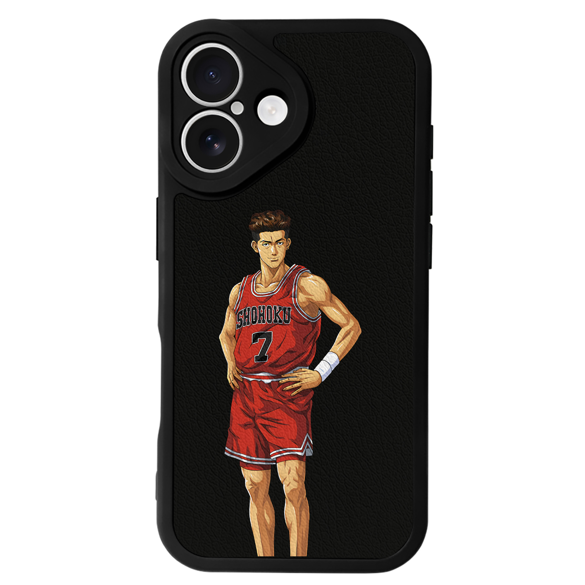 （画像用） SLAM DUNK／スラムダンク 【iPhone 16シリーズ対応】シリコンスマホケース（レザー調） 材質：シリコン